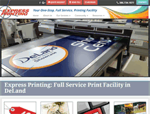 Tablet Screenshot of myexpressprinting.com